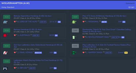 BetTurtle Horse Racing Software.